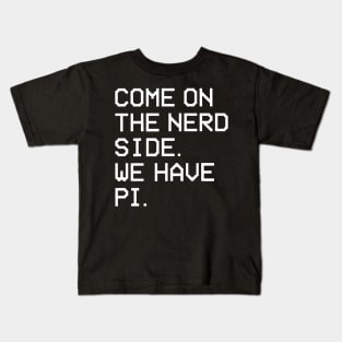 Nerd Pi Side Kids T-Shirt